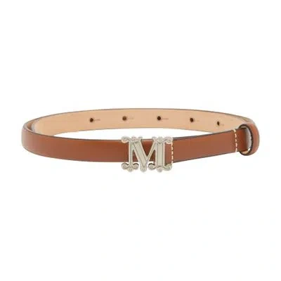 Max Mara Graziata M 15 Belt In Brown