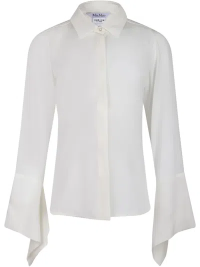 Max Mara Grecia Shirt In White