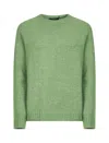 Max Mara Green Alpaca Blend Ghiacci Sweater In Green
