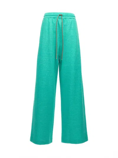 MAX MARA GREEN EOLIE PANTS