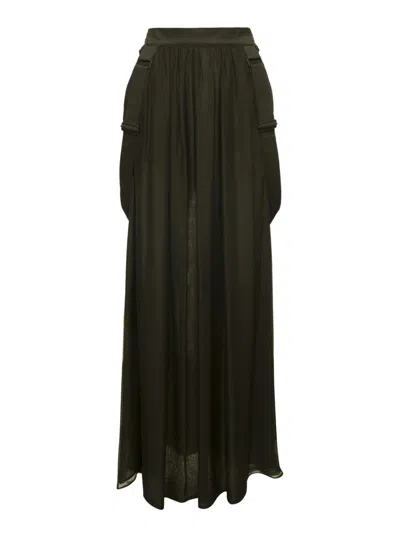 MAX MARA GREEN JEDY SKIRT