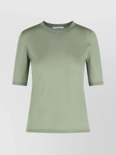 Max Mara 'green Virgin Wool Sweater'