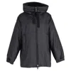 Max Mara Greenfe Oversized Down Jacket In Black Polyester In Black