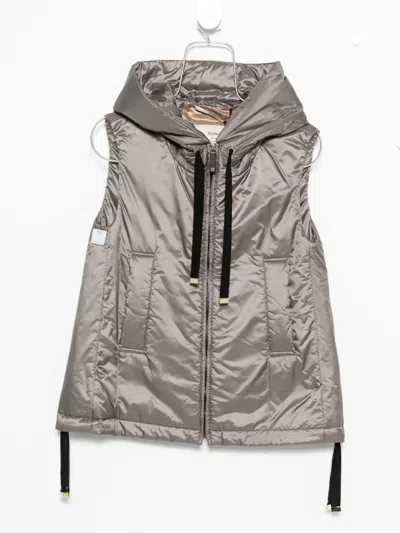 Max Mara Greengo Hooded Zip-front Gilet