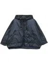 Max Mara Greenre Puffer Jacket In Blue
