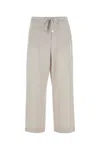 Max Mara Grey Argenta Straight-leg Trousers