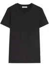 Max Mara Women Black Wool T-shirt In Black