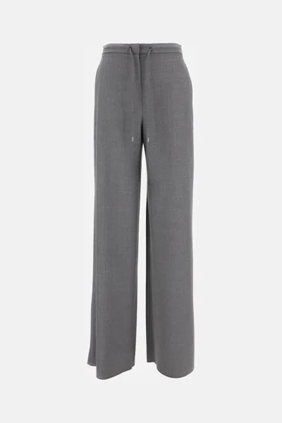 MAX MARA GREY DENARO SOLID PANTS