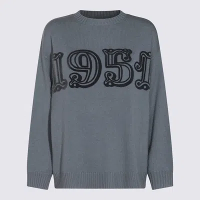 MAX MARA GREY WOOL KNITWEAR