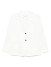 Max Mara Guglia Linen Blazer Jacket In White