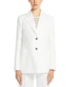 Max Mara Spire Linen Blazer Jacket Clothing In Silk