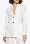 Max Mara Single-breasted Linen Blazer