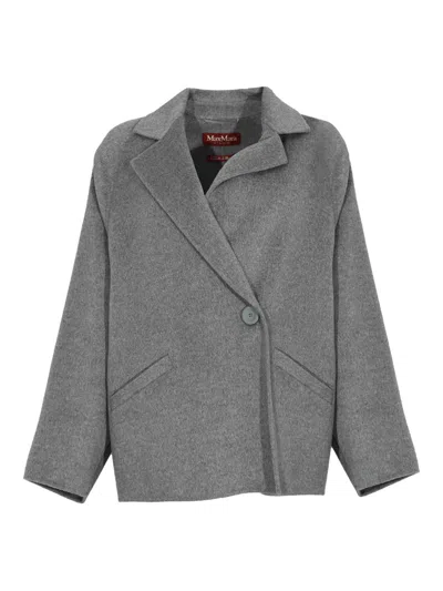 MAX MARA ABRIGO CORTO - GRIS