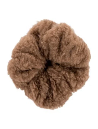 Pre-owned Max Mara Hair Tie In Brown