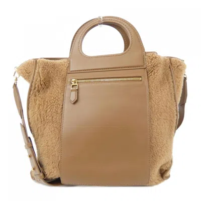 Pre-owned Max Mara Handbag () In Brown