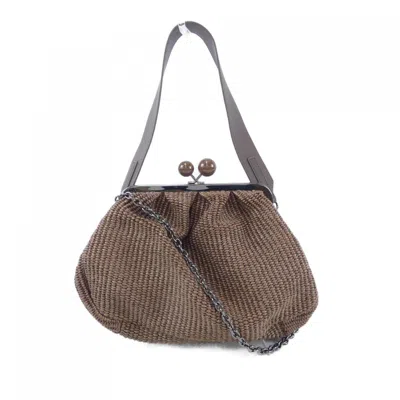 Pre-owned Max Mara Handbag () In Brown