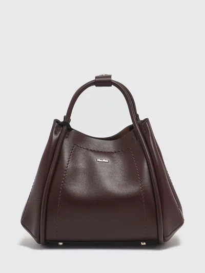 Max Mara Handbag Woman Color Burnt