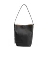 Max Mara Handle Shoulder Bag In Black