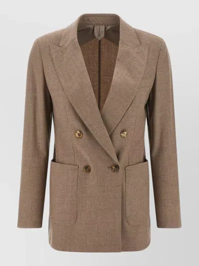 Max Mara Harald Blazer Double Breasted Notch Lapels