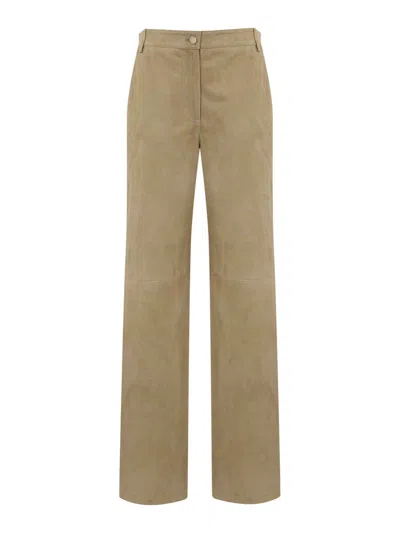 MAX MARA HARALD SUEDE TROUSERS