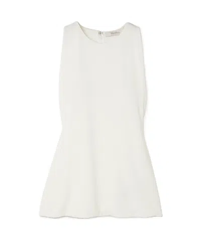 Max Mara Leisure Harald Stretch-jersey Vest In White
