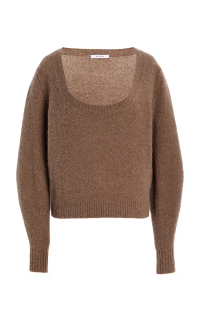 Max Mara Harlem Sweater In Brown