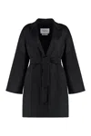 Max Mara Harold Cardi-coat In Black