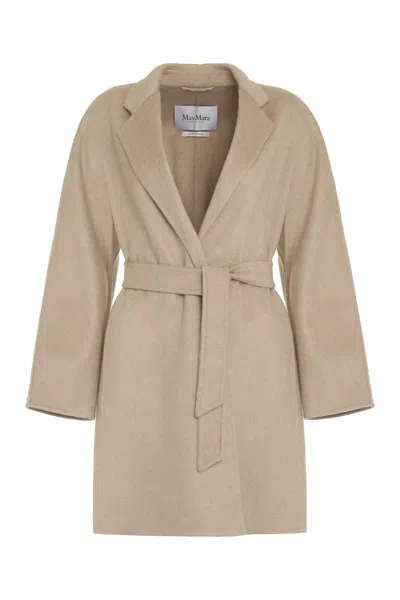Max Mara Harold Cashmere Coat In Brown