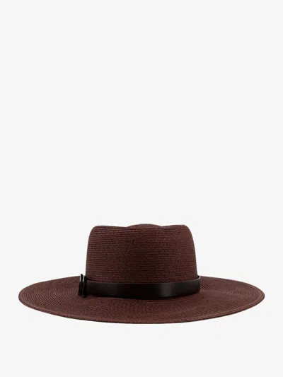 Max Mara Hat With Metal Monogram
