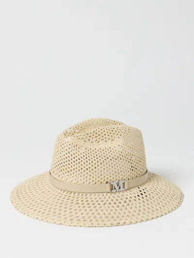 Max Mara Hat Woman Ivory In White