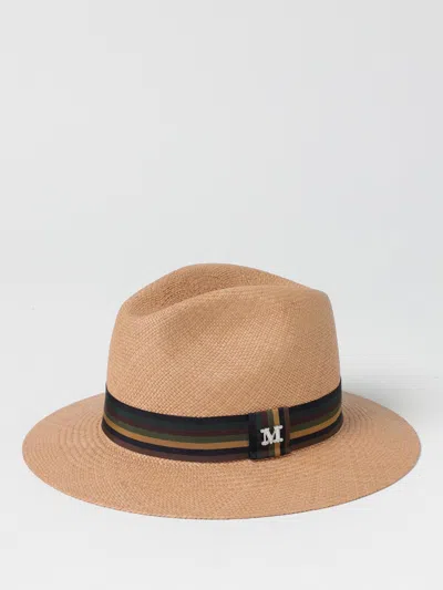 Max Mara Hat Woman  In Brown