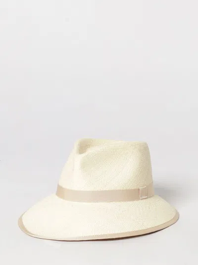 Max Mara Hat Woman In White