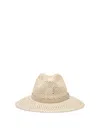 Max Mara Wide Brim Hat With Structured Crown