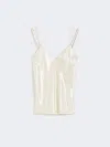 Max Mara Camisole Top In Gold