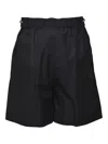 Max Mara High-waisted Shorts In Black