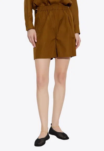 Max Mara Haway Mini Shorts With Side Drawstring