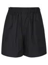 Max Mara Haway High Waist Shorts In Black