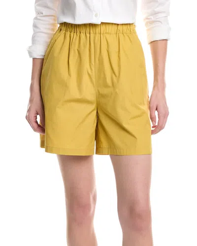 Max Mara Haway Short Trouser In Yellow