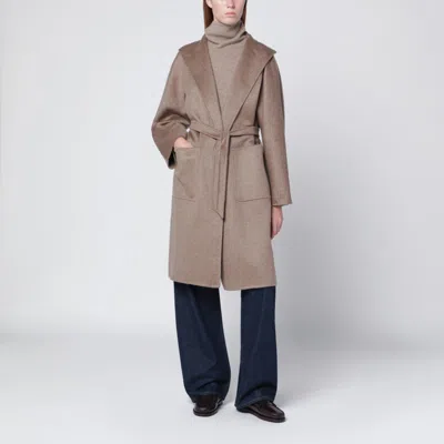 MAX MARA MAX MARA | HAZELNUT MIDI CARDIGAN COAT IN CASHMERE