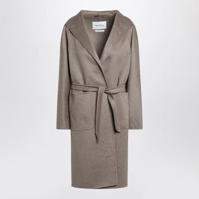 Max Mara Hazelnut Midi Cardigan Coat In Cashmere In Brown