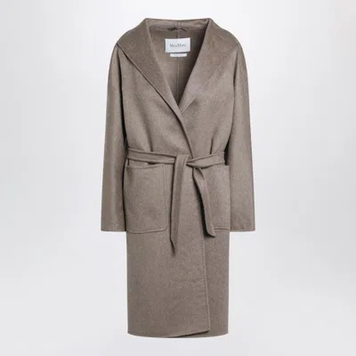 MAX MARA HAZELNUT MIDI CARDIGAN COAT IN CASHMERE