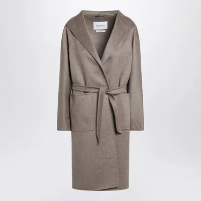 Max Mara Hazelnut Midi Cardigan Coat In Cashmere In Brown