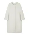 Max Mara Helene Coat In White