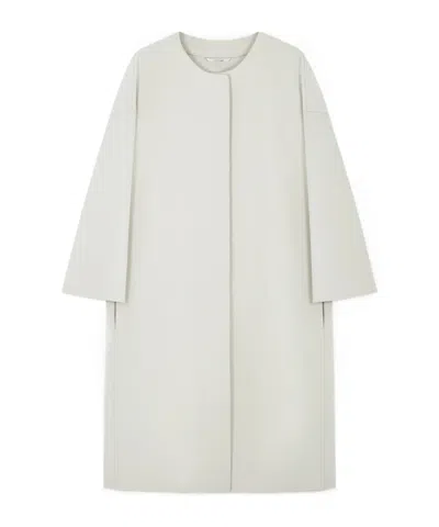Max Mara Helene Coat In White
