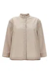 Max Mara Helene Shirt And Blouse Gray In Neutral