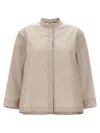 Max Mara Helene Shirt And Blouse Gray In Neutral