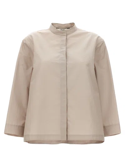 Max Mara Helene Shirt And Blouse Gray