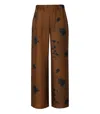 Max Mara Helga Bronze Pants In Brown