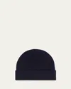 Max Mara Helmet Cashmere Beanie In Midnight Blue