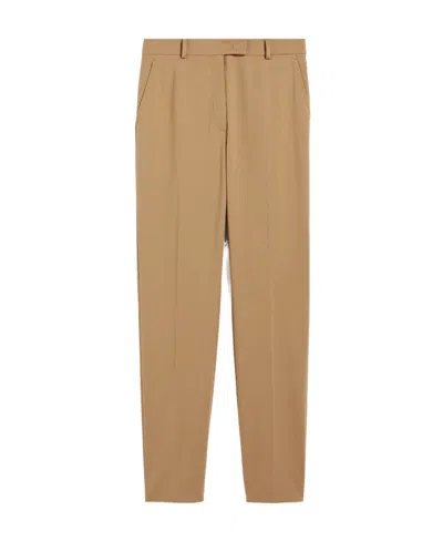 MAX MARA MAX MARA STUDIO SLIM FIT TAILORED TROUSERS